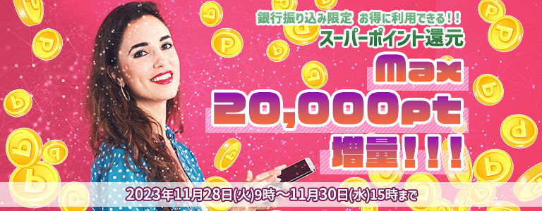 11月銀行振り込みCP