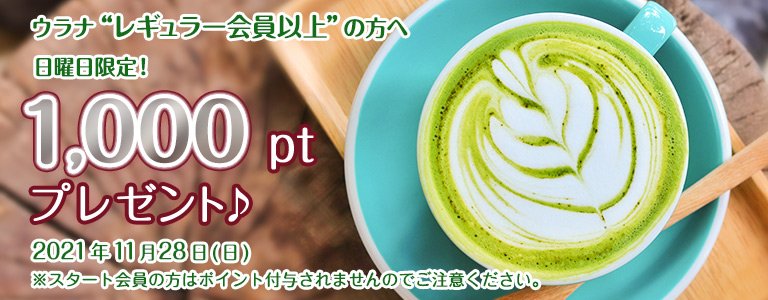 11月1000ptキャンペーン?